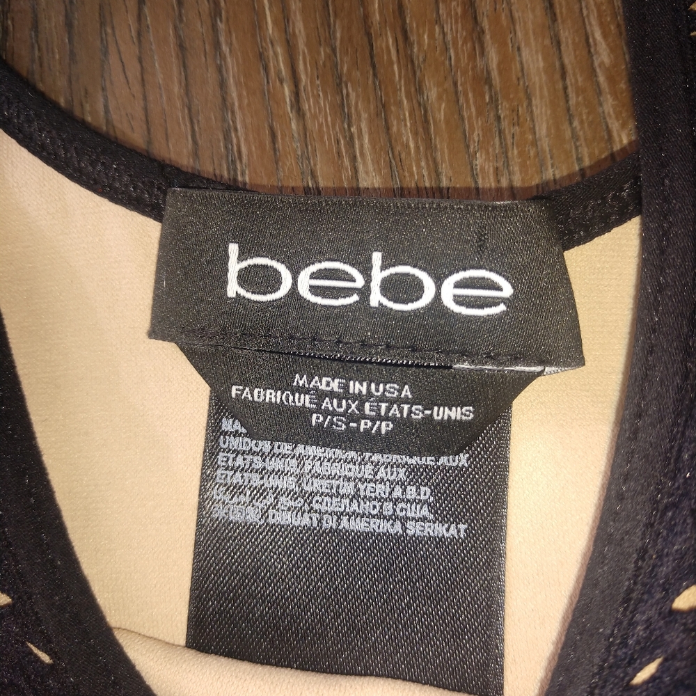 Bebe women's bodycon dress petite small - Picture 2 of 6